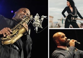 James Carter, Judith Hill and Myles Sanko.