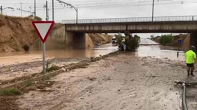 Emergency military unit troops deployed in north of Spain due to 'Dana' and heavy rain of last few hours