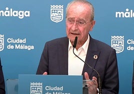 Malaga mayor Francisco de la Torre announced the decision on Saturday.