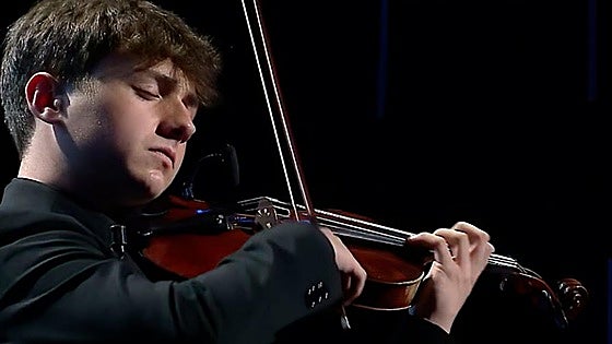 Bruno Hock: teenage violinist from Malaga wins TV talent show