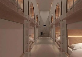 In pictures: New capsule hotel opens in Malaga city centre with prices from 35 euros a night