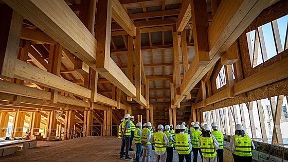This is how Malaga Cathedral's new 22.5-million-euro waterproof roof is taking shape