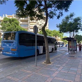 The route between Miramar shopping centre and Carvajal is the most used, with 1.79 million trips per year.