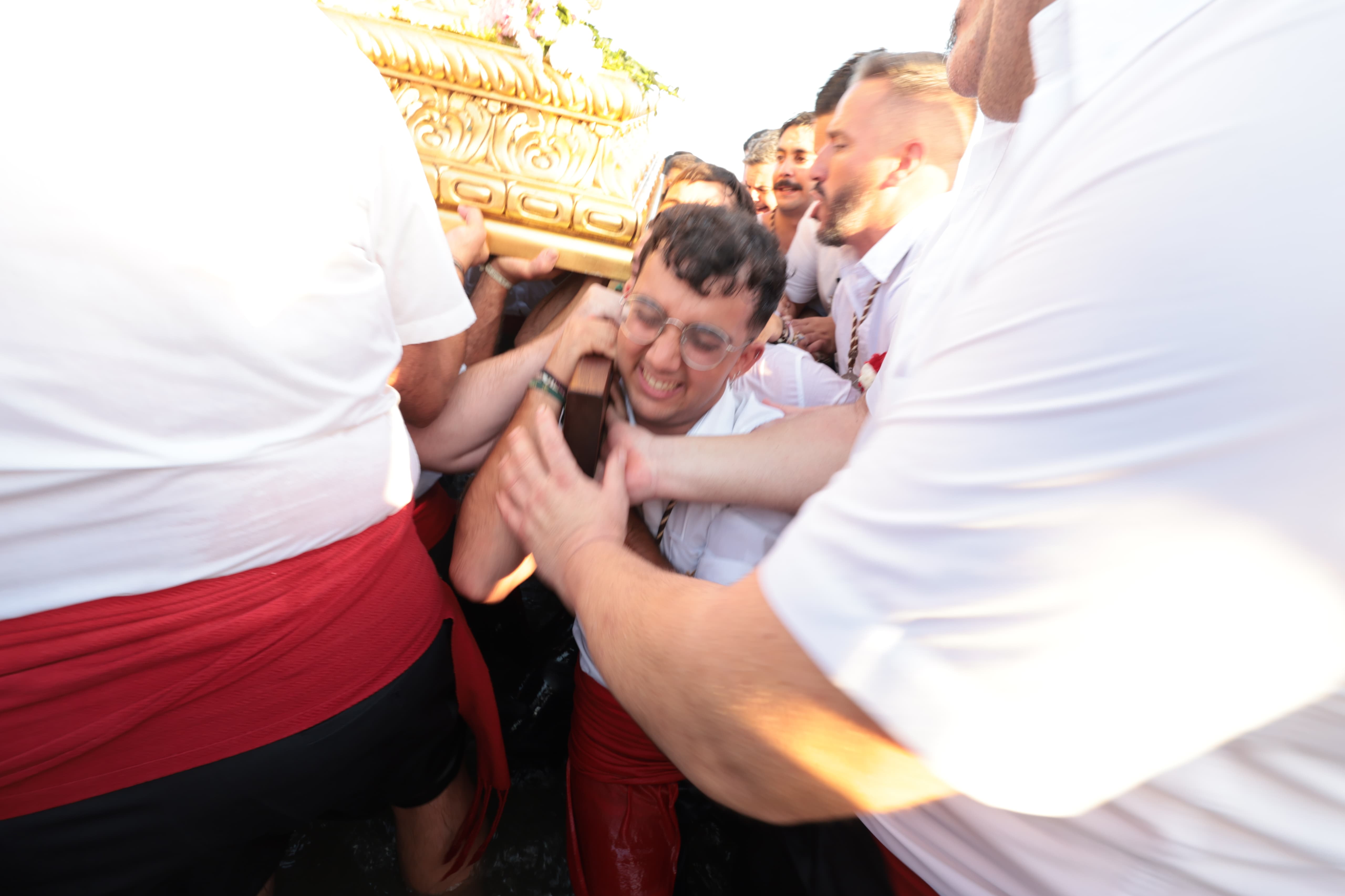 Procesión de la Virgen del Carmen en El Palo