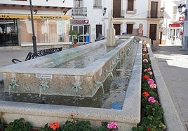 Los Chorros fountain.