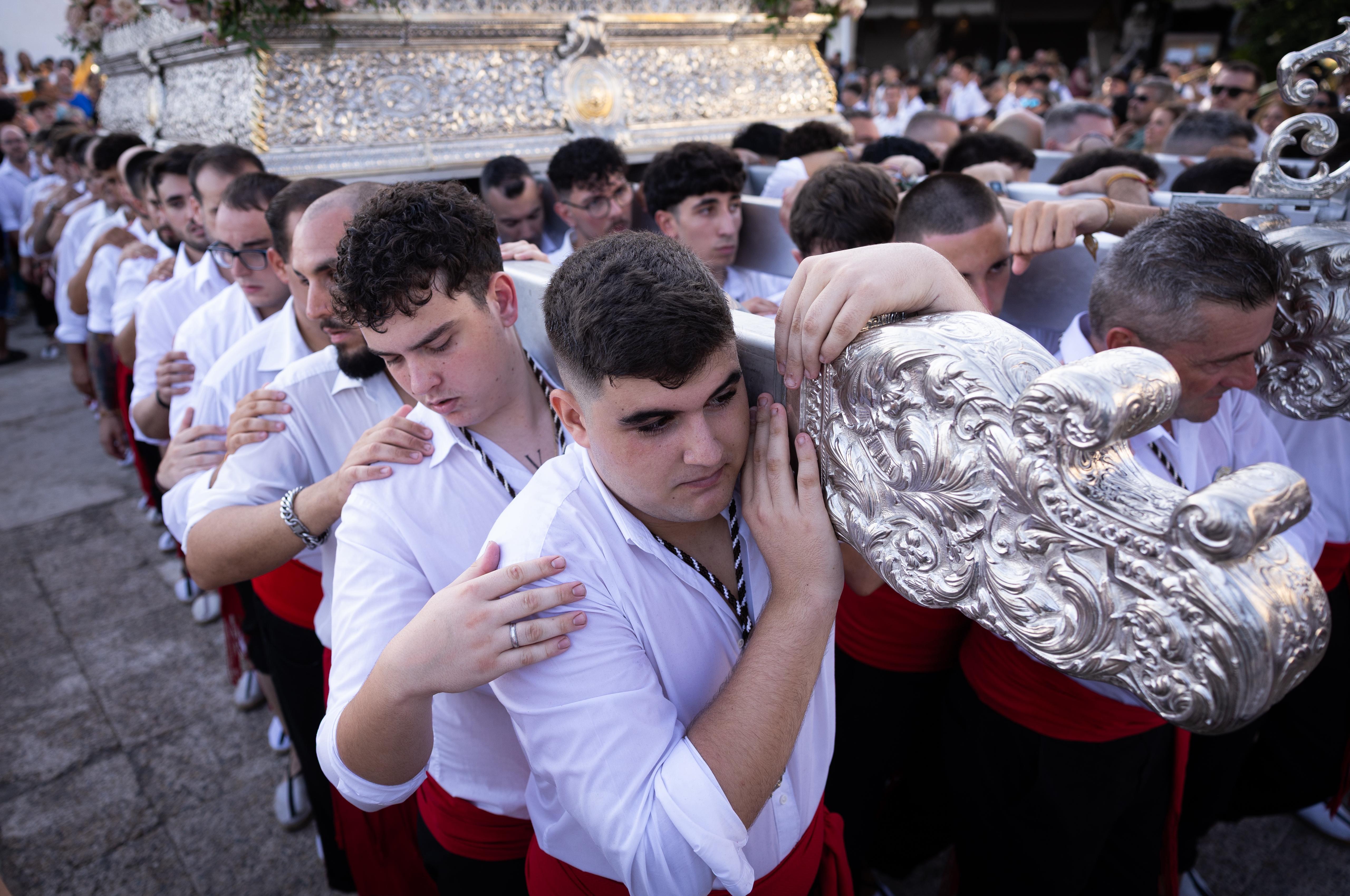 Procesión de la Virgen del Carmen en Pedregalejo.