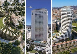 Three new exciting building projects compete to completely transform El Bulto area of Malaga