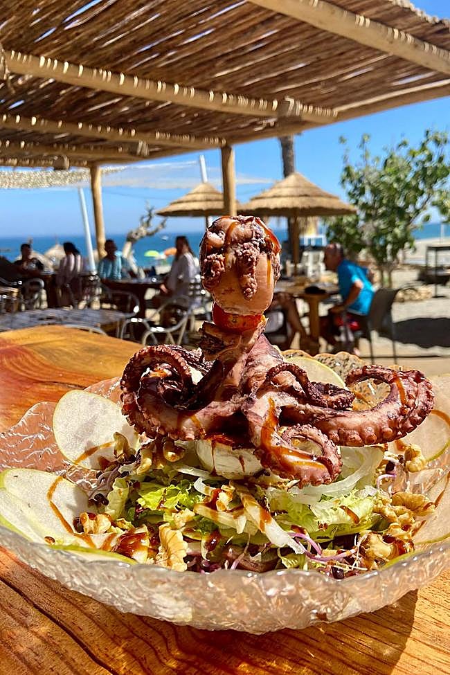 El Garito de Juan takes special care in the presentation of its dishes.