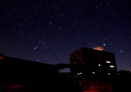Night photography at El Torcal Astronomical Observatory.