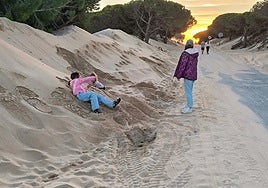 This road, in Cadiz province, looks like something taken straight out of the movies.