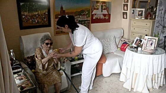 Trinidad finally gets home care assistance on the Costa del Sol after eight years of waiting