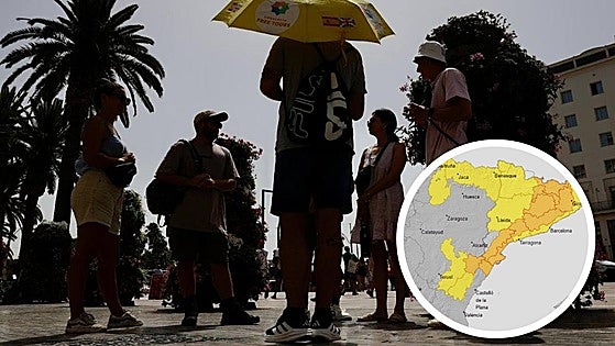Aemet puts 14 provinces in Spain on alert for meteotsunamis, storms or high temperatures today