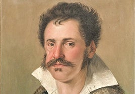 A 19th-century potrait of Scottish soldier John Downie.