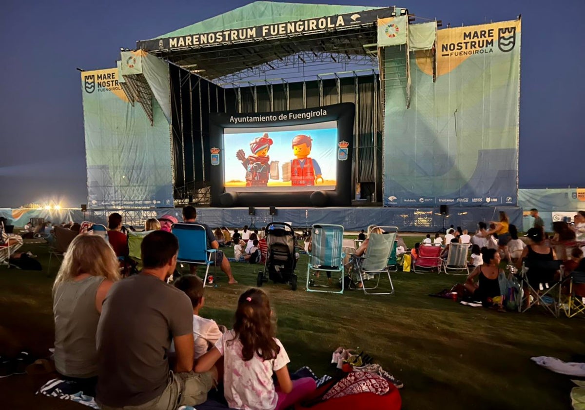The Summer cinema programme returns to the Marenostrum with screenings starting at 10pm.