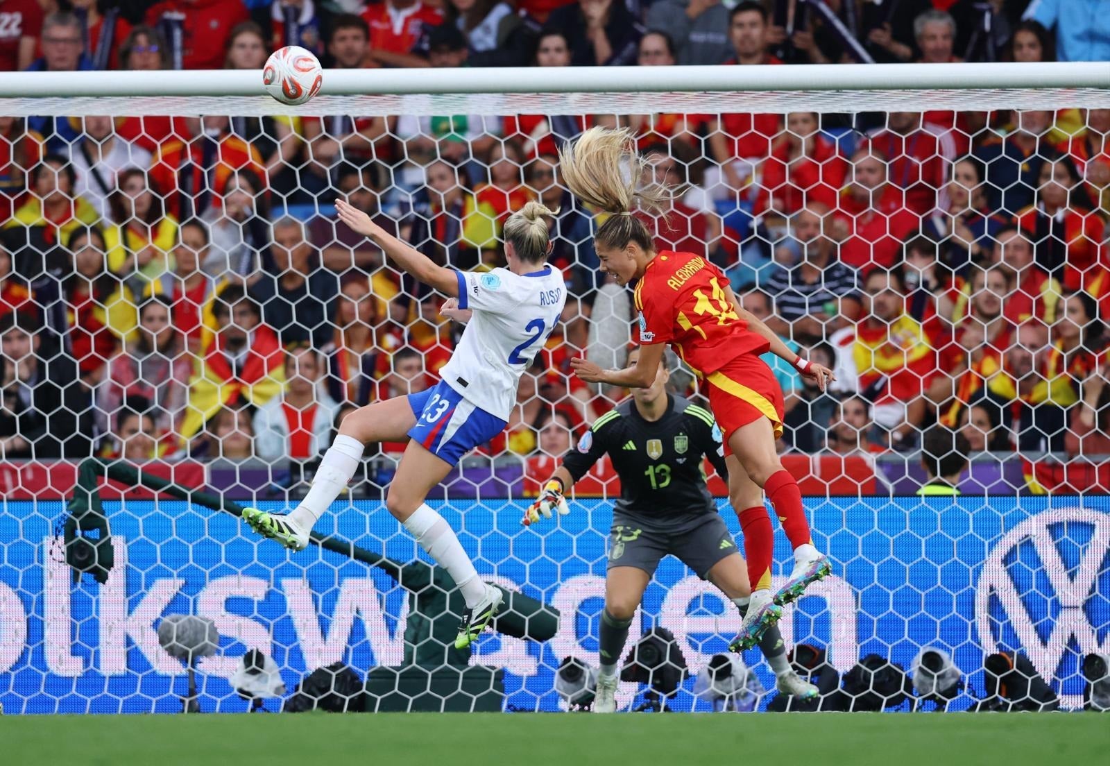 England beat Spain in Euro final - in pictures