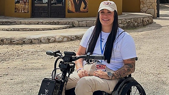 Young woman whose wheelchair motor was stolen in Malaga: 'They have robbed me of the little independence I had'