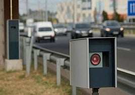 A DGT fixed speed camera.