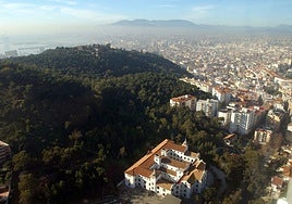 The city council has not implemented the plan to facilitate the use of Gibralfaro as a park yet.