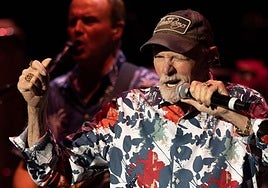The Beach Boys during their concert at Starlite this week.
