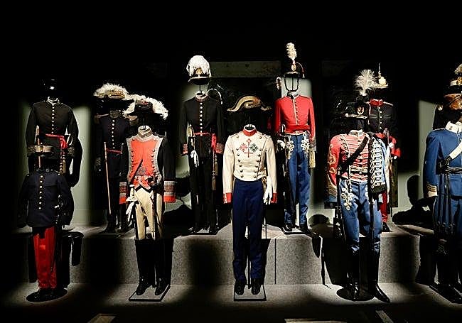 Uniforms of Alfonso XII and Alfonso XIII.