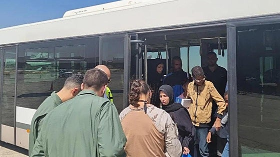 Thirteen sick children from Gaza arrive in Spain to receive life-saving medical care