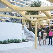 Mayor Ángeles Muñoz visited the lighthouse after the completion of the refurbishment.