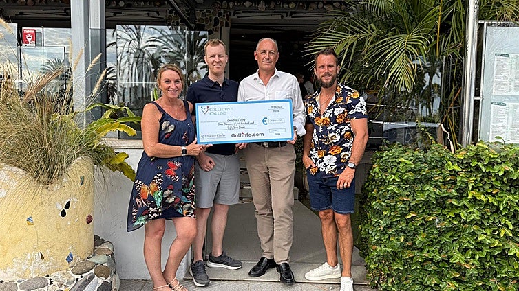 Marbella golf tournament raises funds for Collective Calling