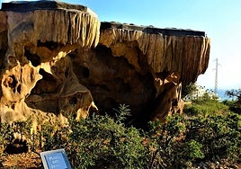 The Mediterranean archaeological park in Rincón de la Victoria.