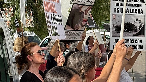 Protesters to gather in Marbella for another peaceful demonstration against bullfighting