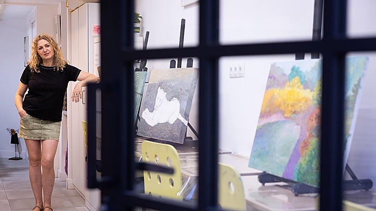 'I want my workshop to be magical: a place full of charm, art, tranquillity and a good atmosphere'