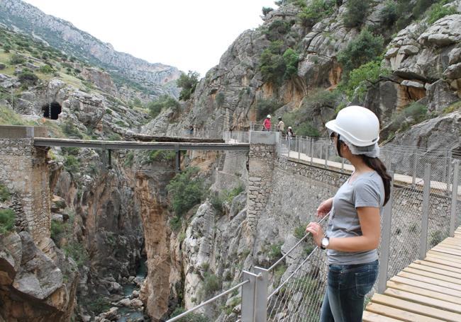El Caminito del Rey gorge walk.