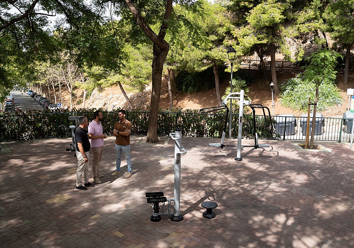 The new exercise space in Benalmádena.