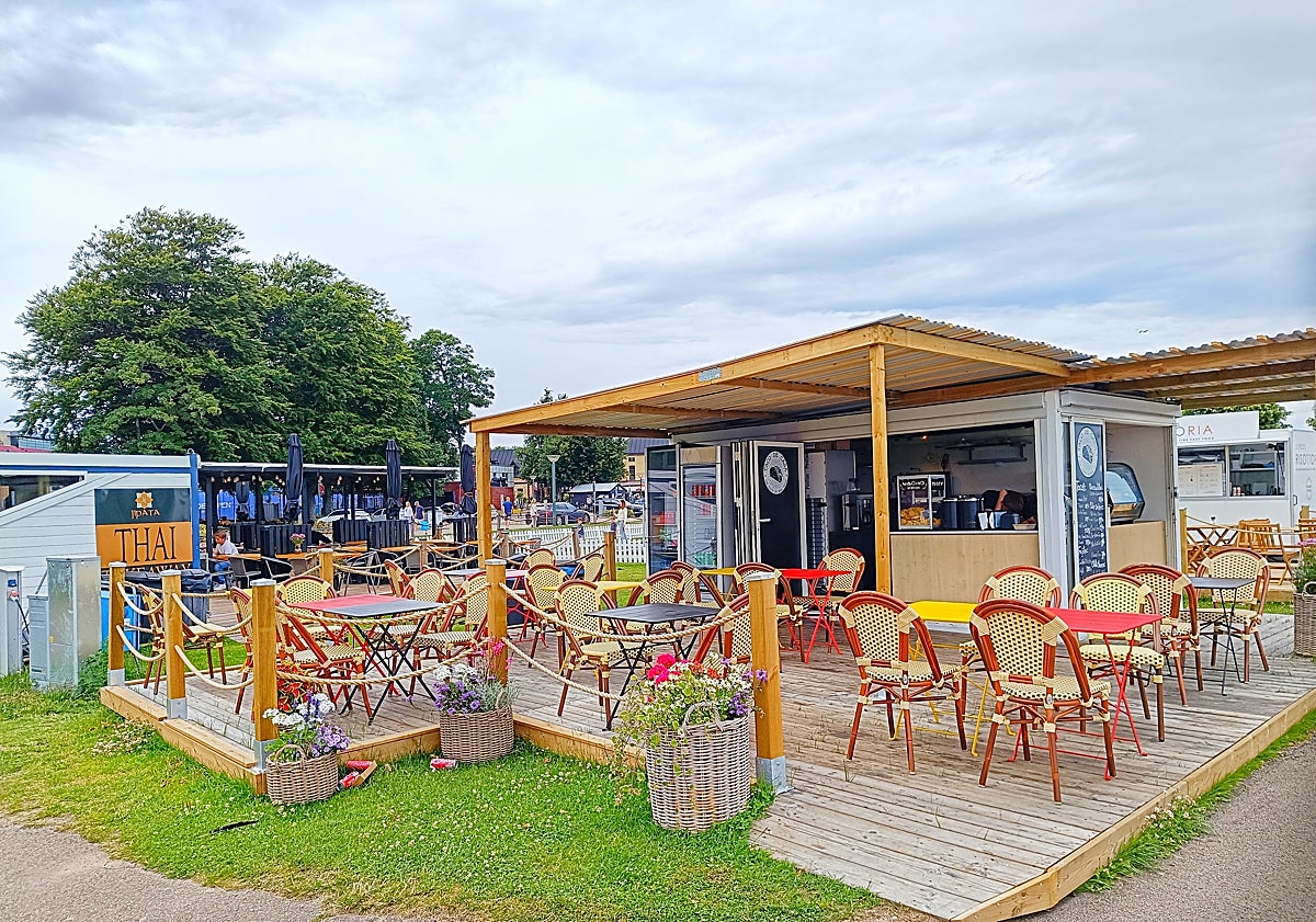 Imagen principal - Restaurants in the harbour.