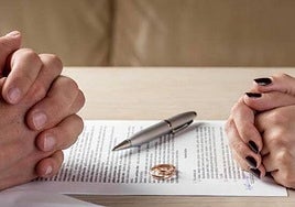 Most divorces in Malaga province happen after between five and eight years of marriage