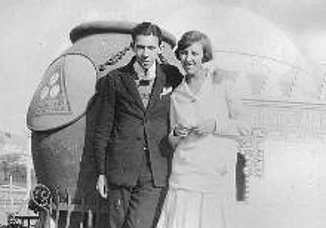 Porfirio with his sister, Lupe.