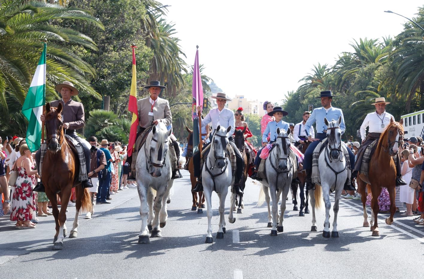 Malaga's spectacular summer feria 2025, in pictures