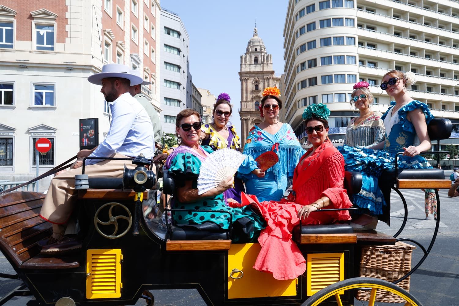 Malaga's spectacular summer feria 2025, in pictures