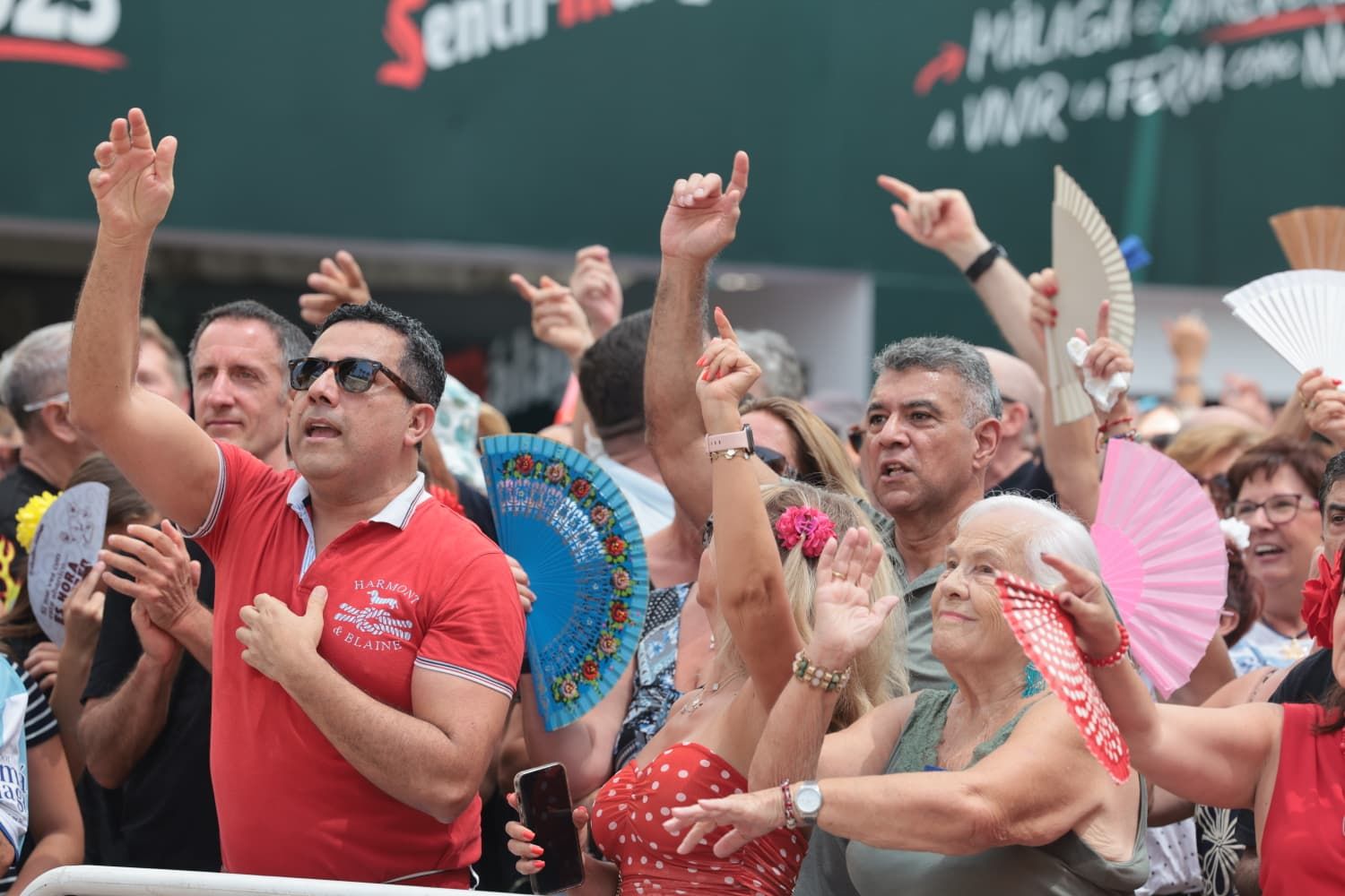 Malaga's spectacular summer feria 2025, in pictures