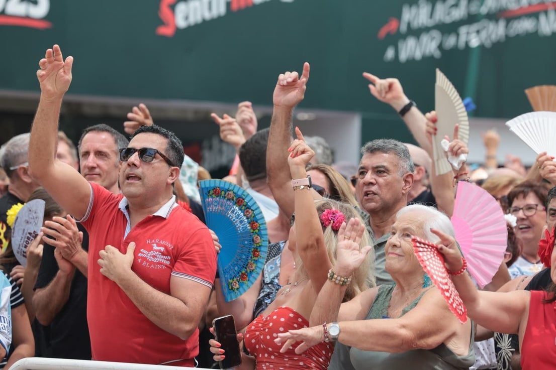 Malaga's spectacular summer feria 2025, in pictures