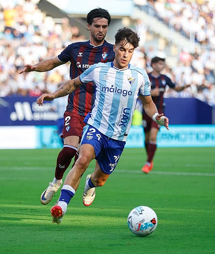 Imagen secundaria 2 - Malaga CF left frustrated as Eibar hold on in tense season opener