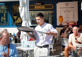 The services sector saw the highest social security affiliation.