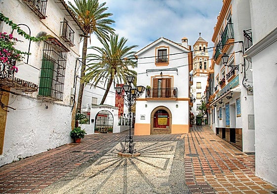 Marbella old town.
