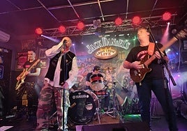 The Zex Pistols performing at Louie Louie earlier this year.