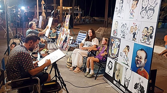 Caricaturists to return to Marbella's seafront promenade after two-year ban