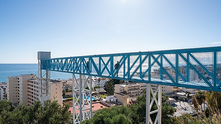 Lift with panoramic views of Costa del Sol registers 25,000 users since opening in February