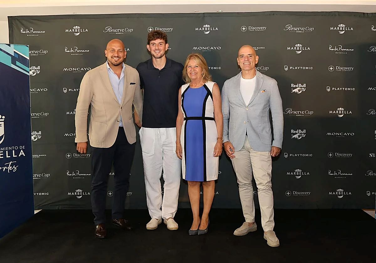 Marbella mayor Ángeles Muñoz at the presentation.