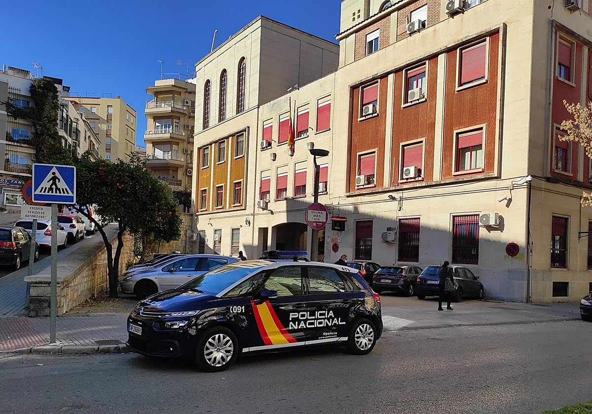 Jaén's provincial National Police station building.