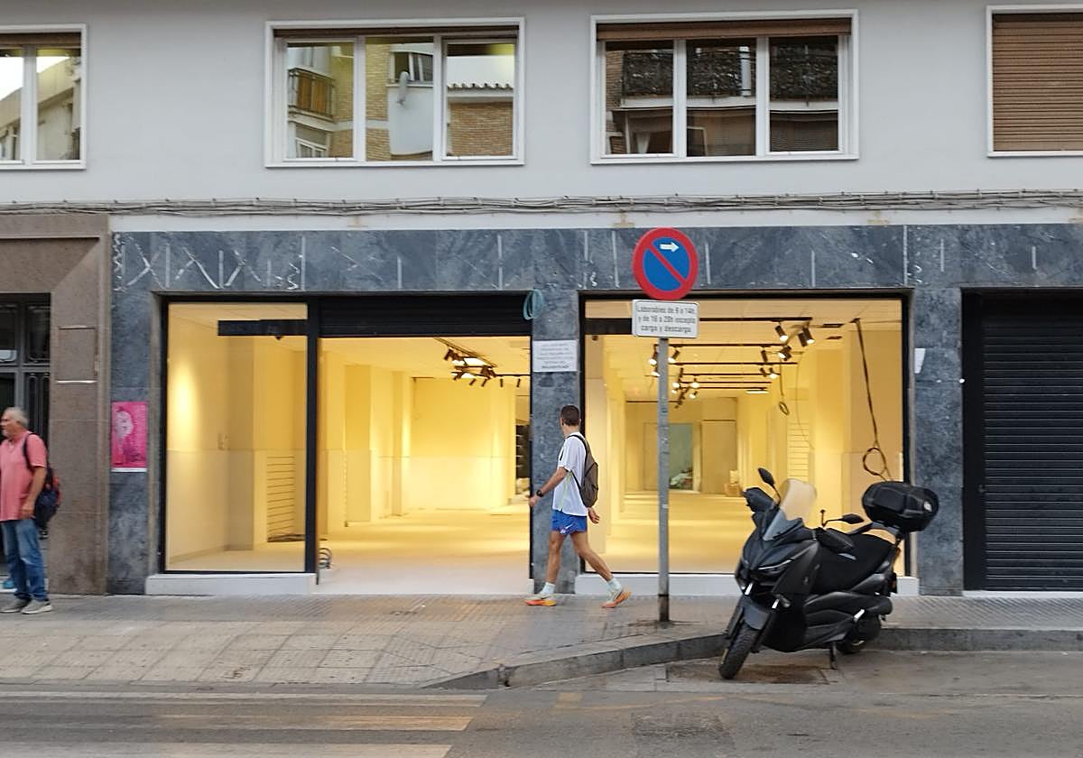 The new premises in the city are already being fitted out.