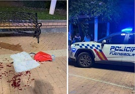 The scene of the incident.