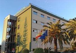 File image of the Hospital Comarcal de la Axarquía.